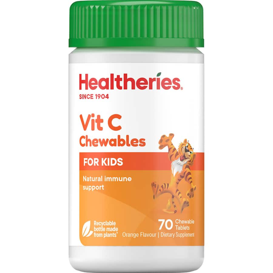Healtheries Kidscare Vitamin C Tablets 70pack