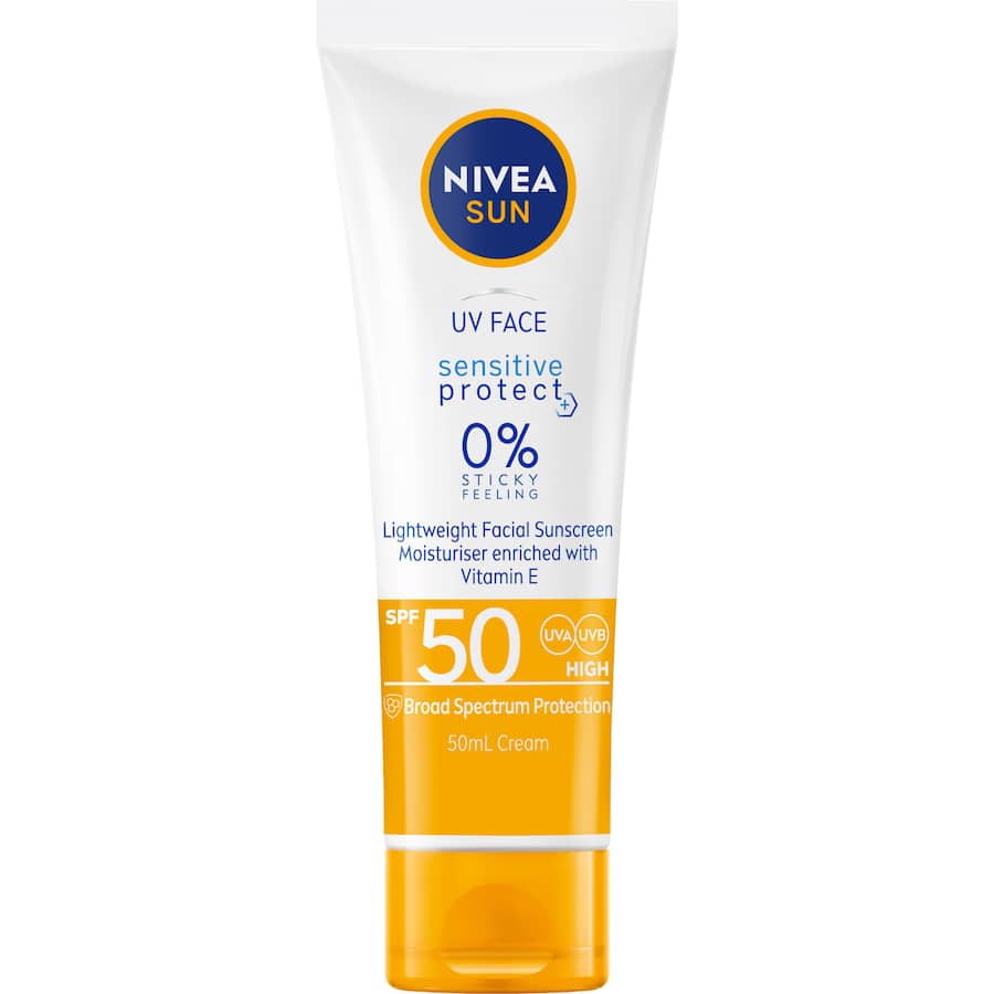 Nivea Sun Sunscreen Uv Face Sensitive Spf 50 50mL