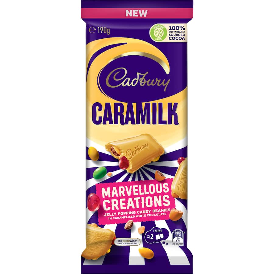 Cadbury Chocolate Caramilk Marvellous Creations 190g