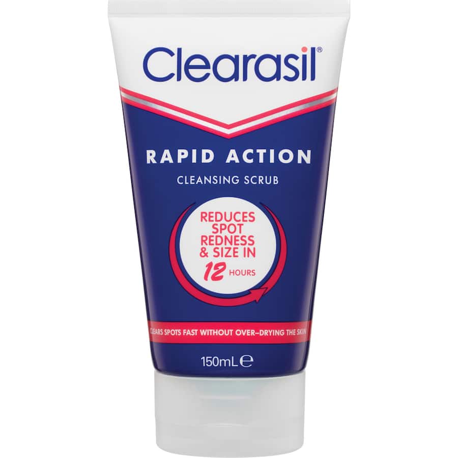 Clearasil Ultra Rapid Action Cleanser Deep Pore Scrub Tube 150mL