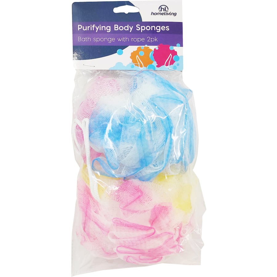 Homeliving Bath Sponges 2pack