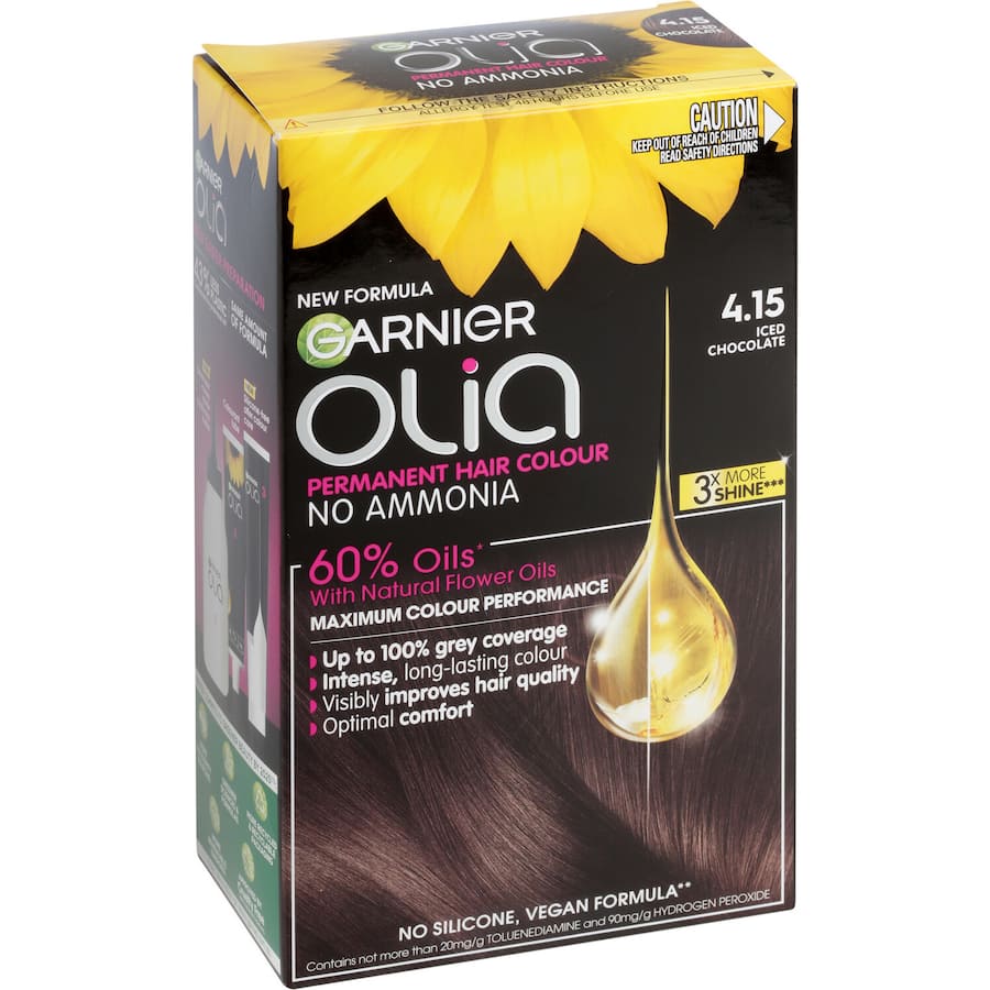 Garnier Olia Hair Colour Iced Chocolate 4.15 1pack