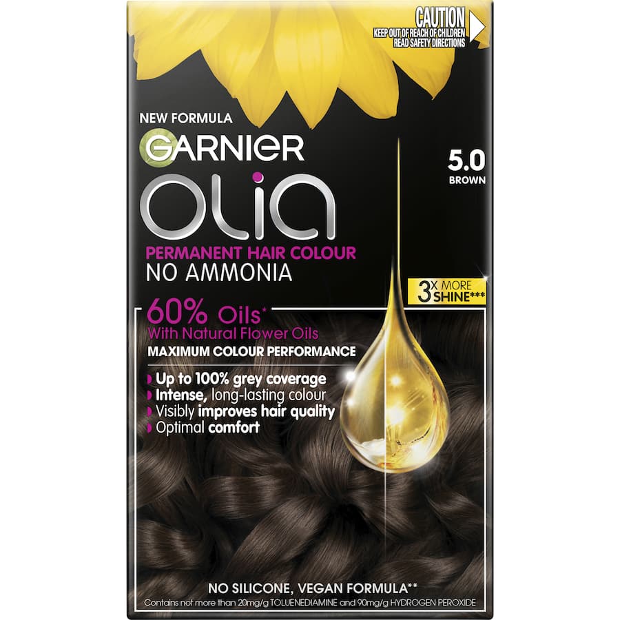 Garnier Olia Hair Colour Brown 5.0 1pack