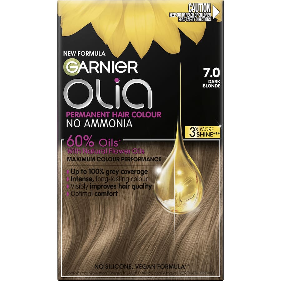 Garnier Olia Hair Colour Dark Blonde 7.0 1pack