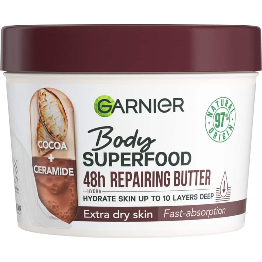 Garnier Body Superfood Cocoa Repairing Butter 380mL