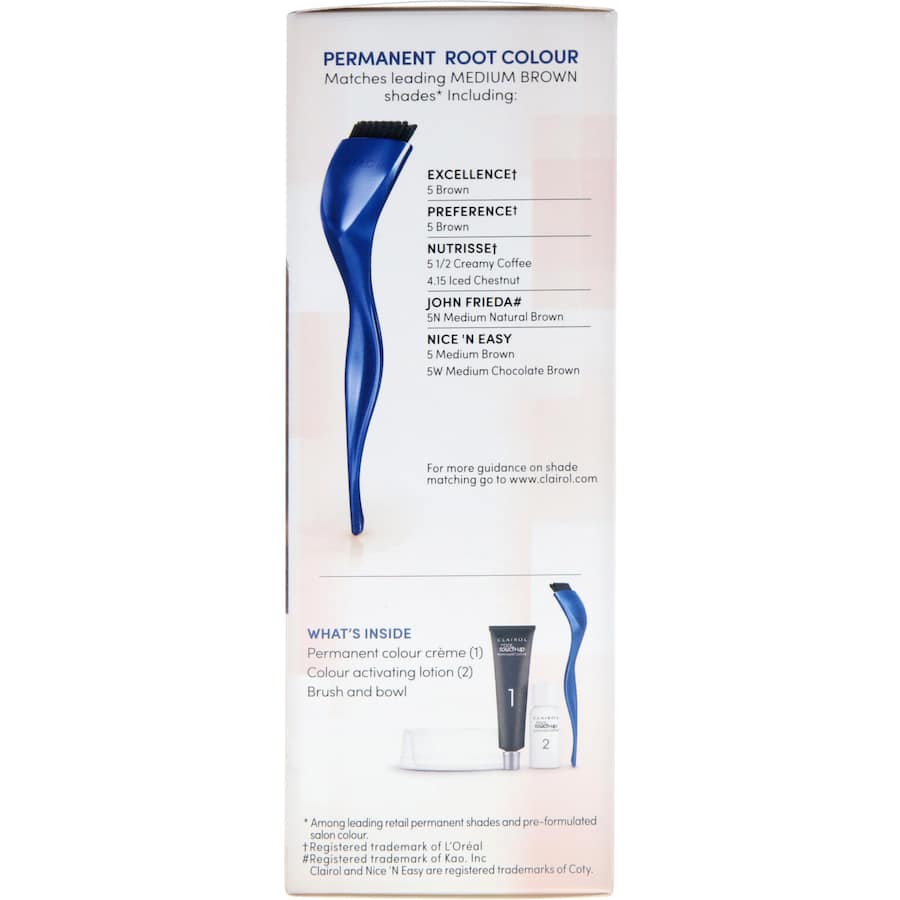 Clairol Nice N Easy Root Touch-up Medium Brown 5 1pack