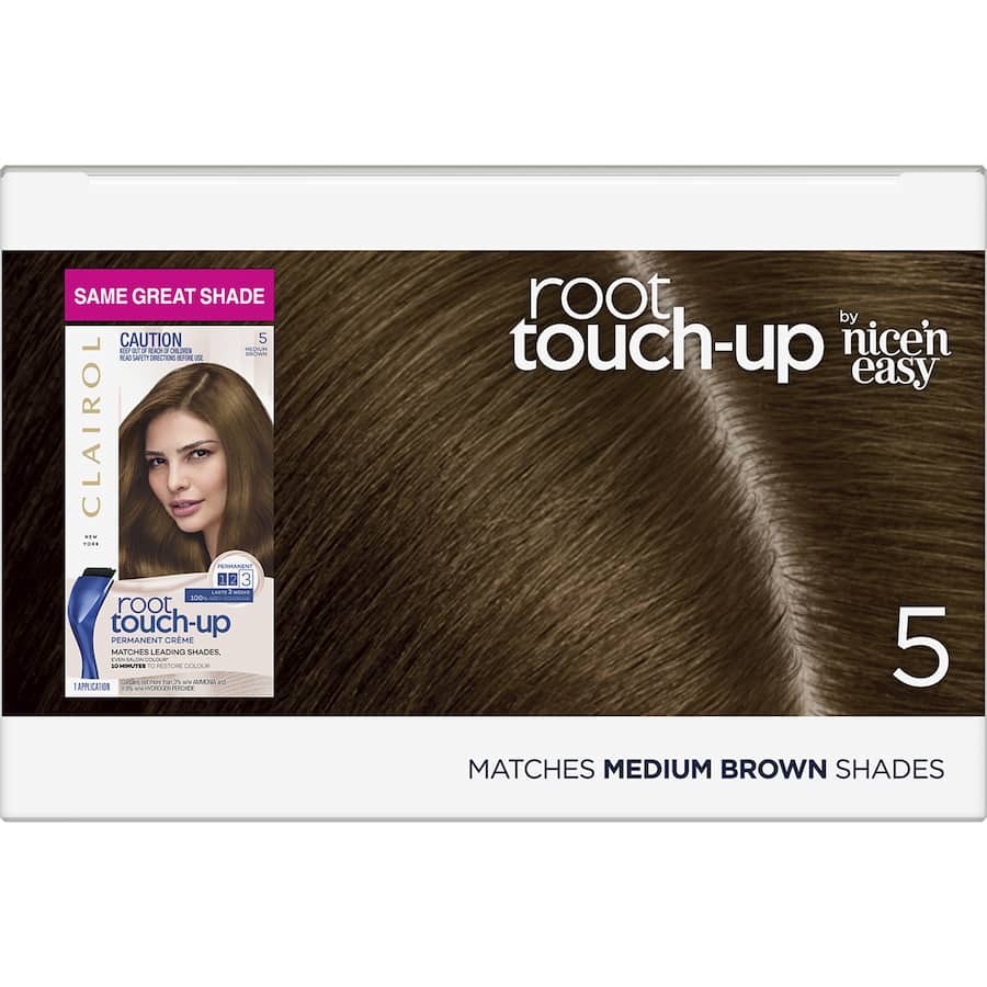 Clairol Nice N Easy Root Touch-up Medium Brown 5 1pack