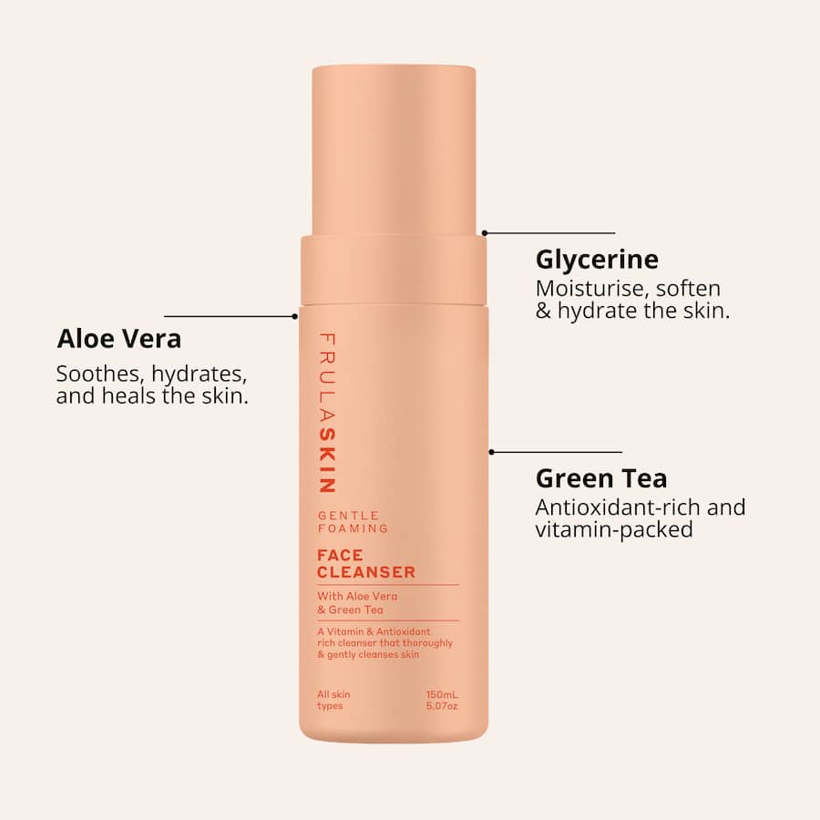 Frula Face Cleanser Gentle Foaming 150mL