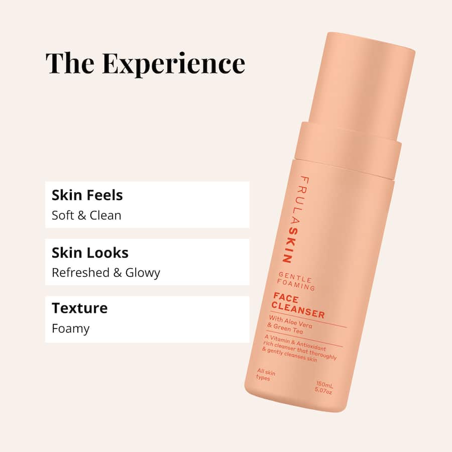 Frula Face Cleanser Gentle Foaming 150mL