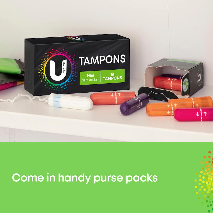 U By Kotex Tampons Mini 16pack