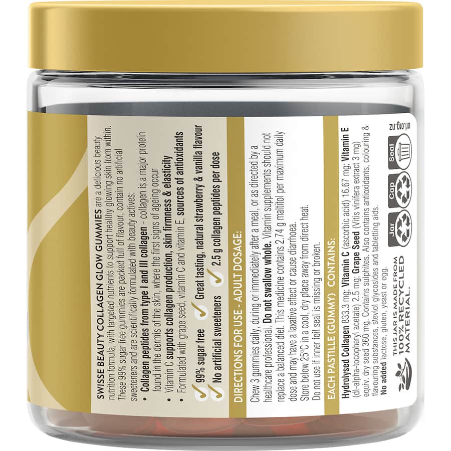 Swisse Gummies Collagen Glow 45s