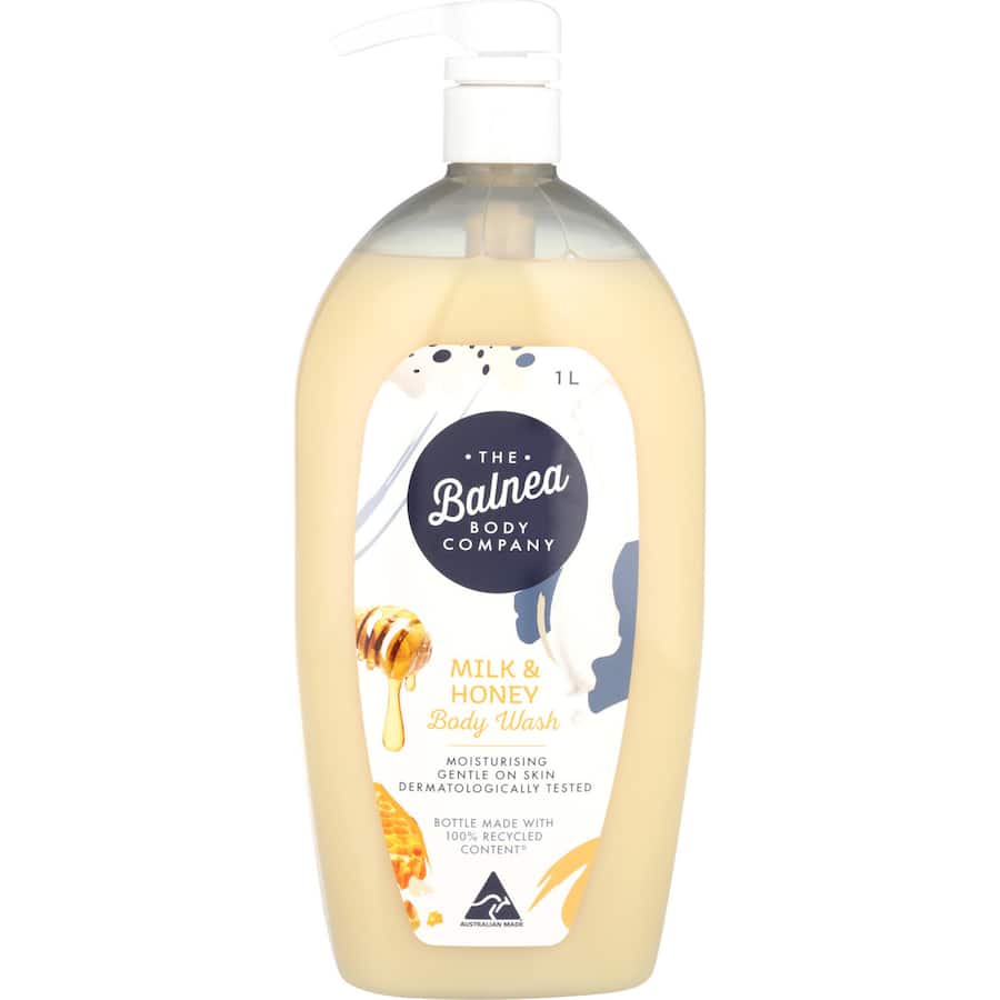 Balnea Body Wash Milk & Honey 1L