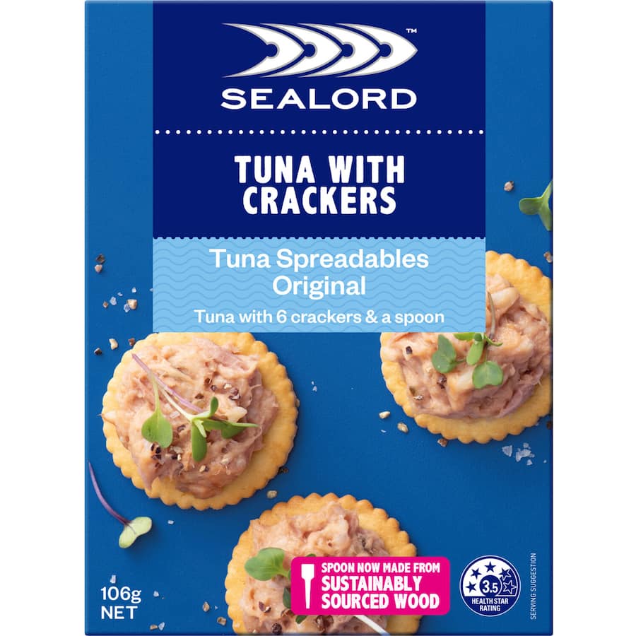 Sealord Tuna & Crackers Original (6 crackers) 106g