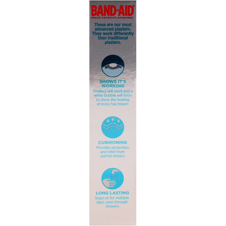 Band Aid Plasters Advanced Healing Blister 4pack