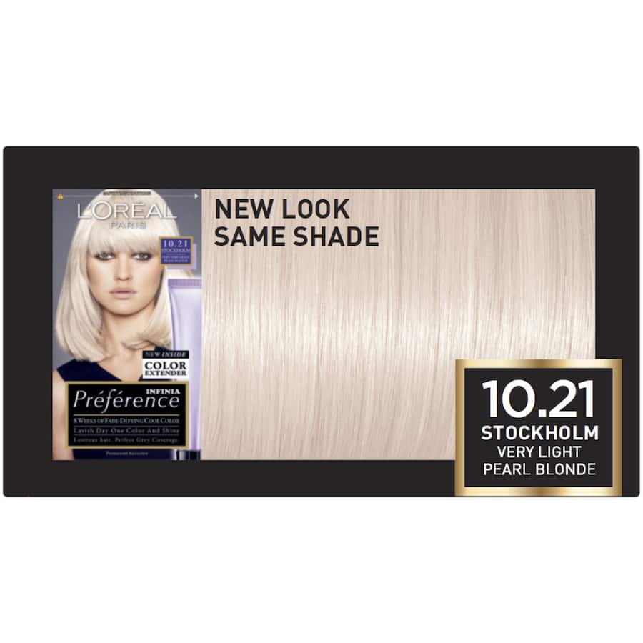 L'oreal Paris Preference Hair Colour Alaska 10/21 1pack