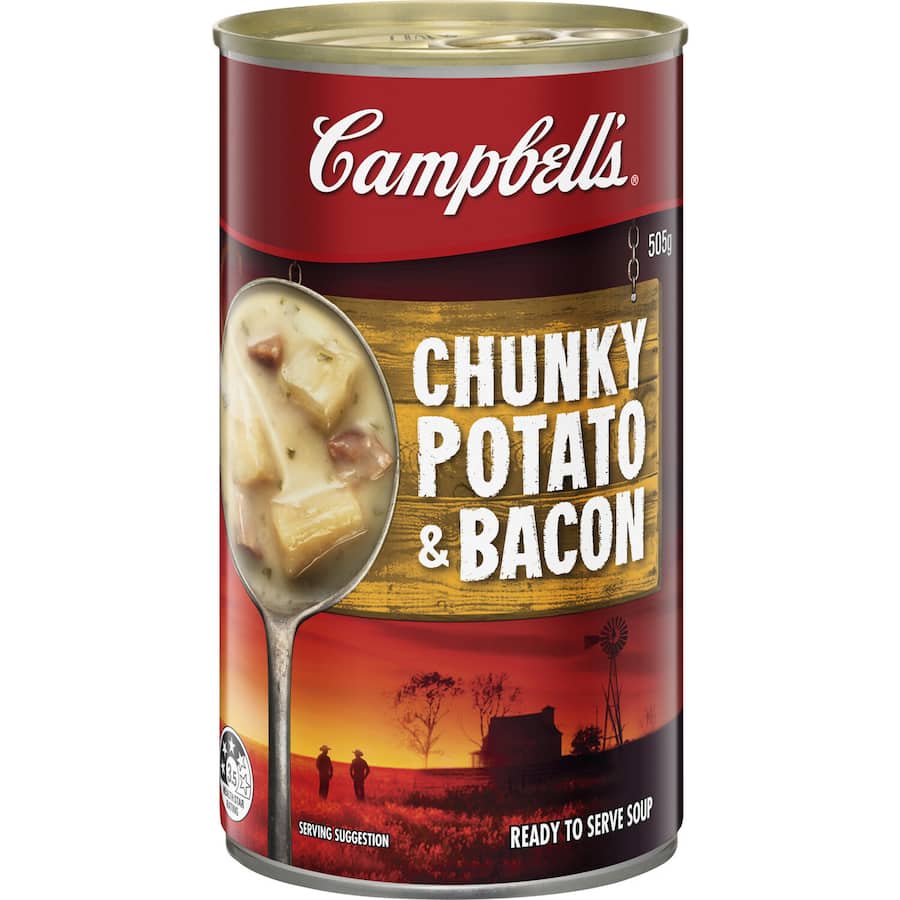 Campbell's Soup Chunky Potato & Bacon Canned 505g