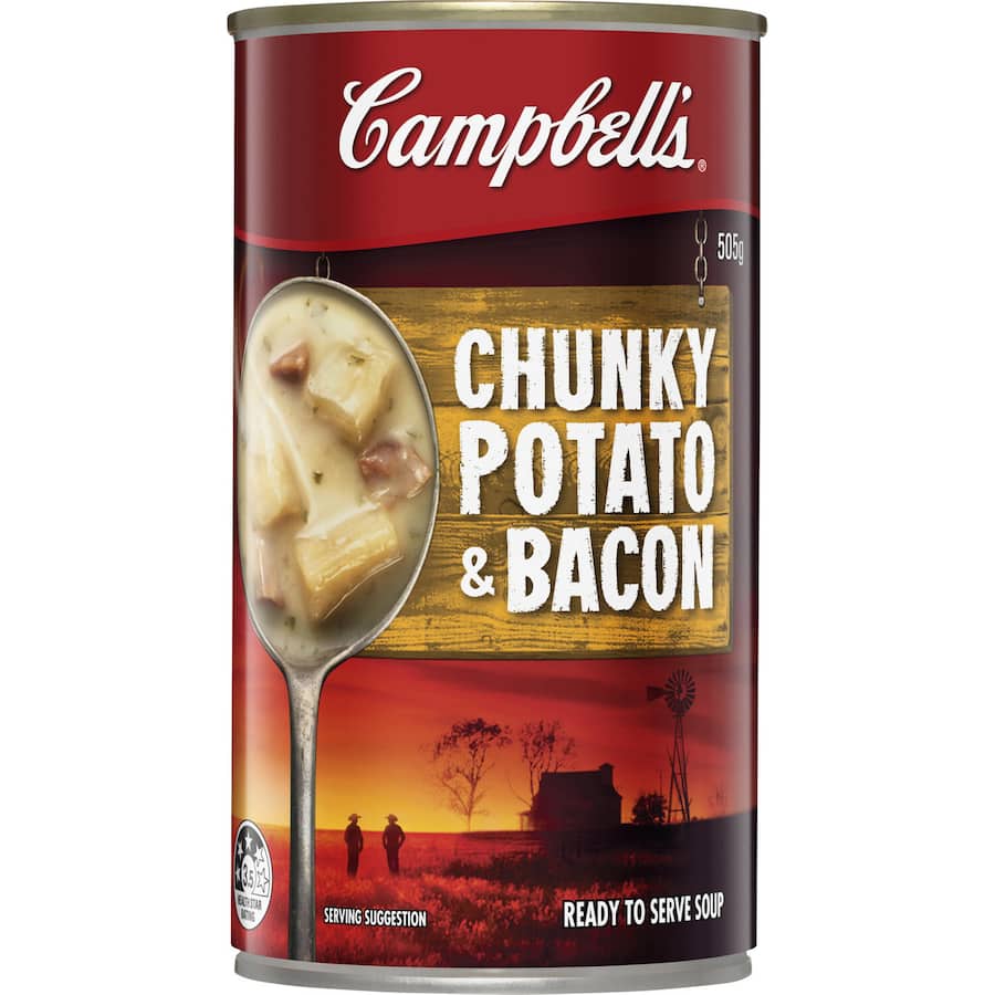 Campbell's Soup Chunky Potato & Bacon Canned 505g