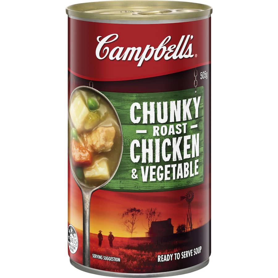 Campbell's Chunky Soup Chicken & Vegetables Canned 505g