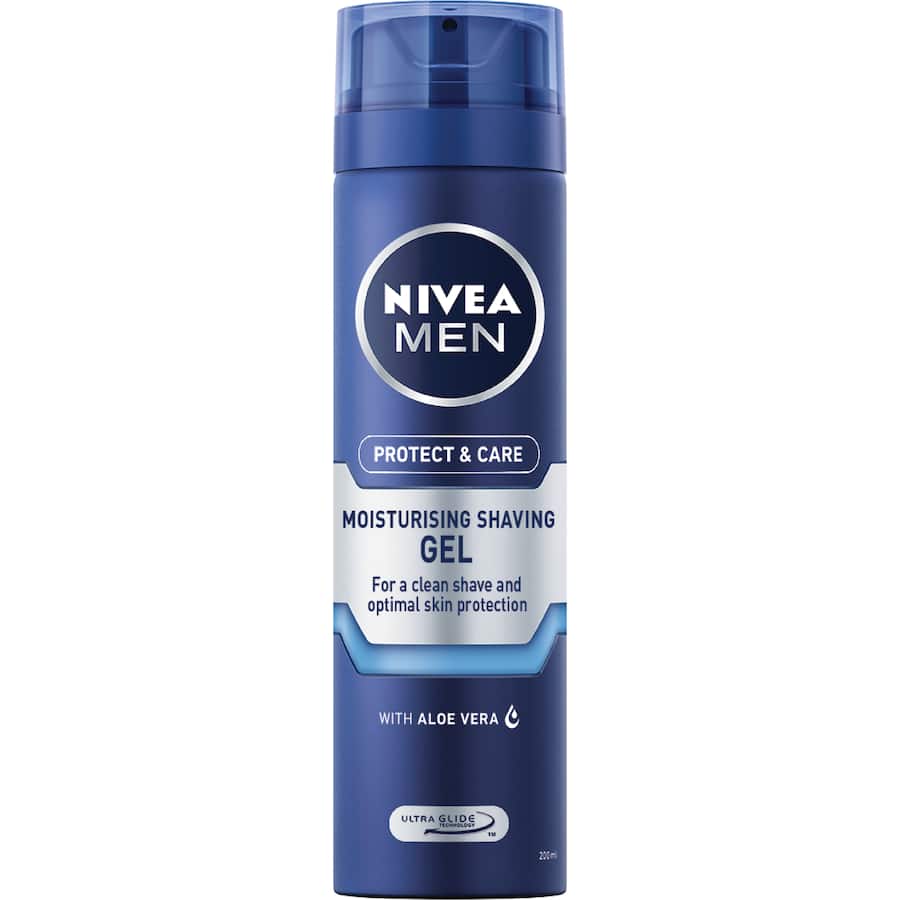 Nivea Men Moisturising Shaving Gel With Aloe Vera 200mL