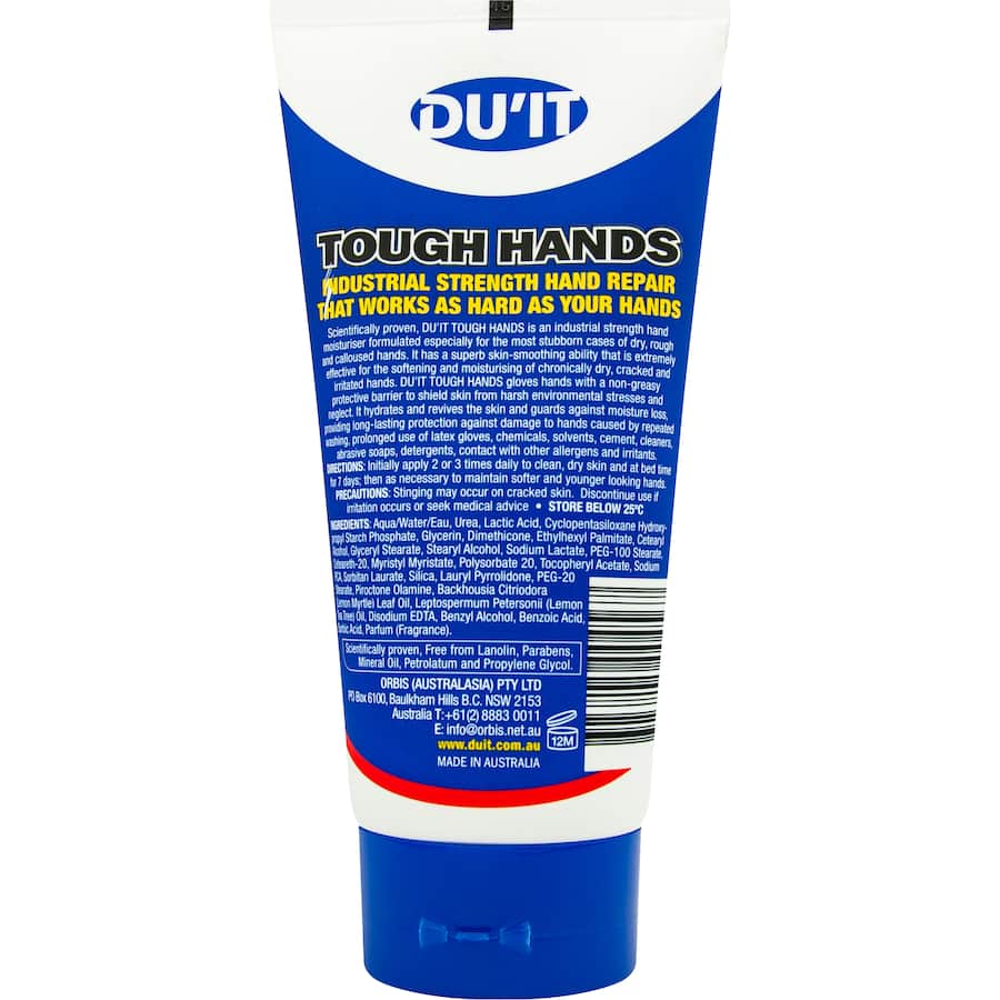 Duit Tough Hands Hand Cream Intensive Repair Tube 150g