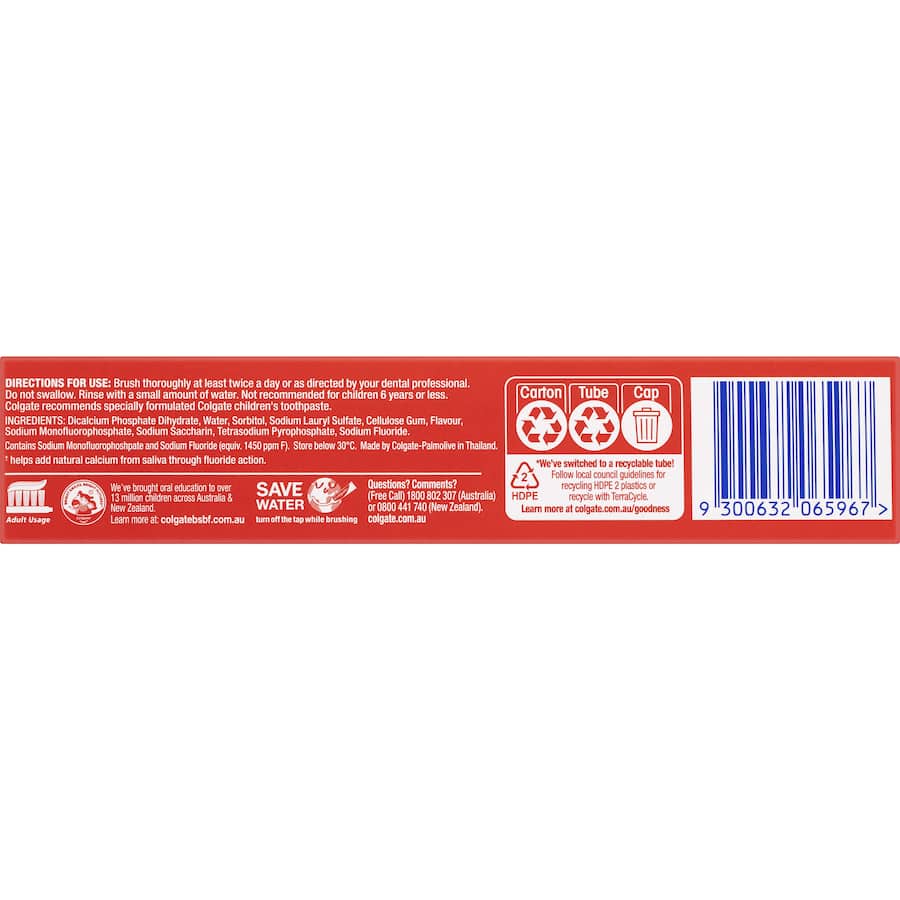 Colgate Cavity Protection Toothpaste Great Regular Flavour Tube 120g