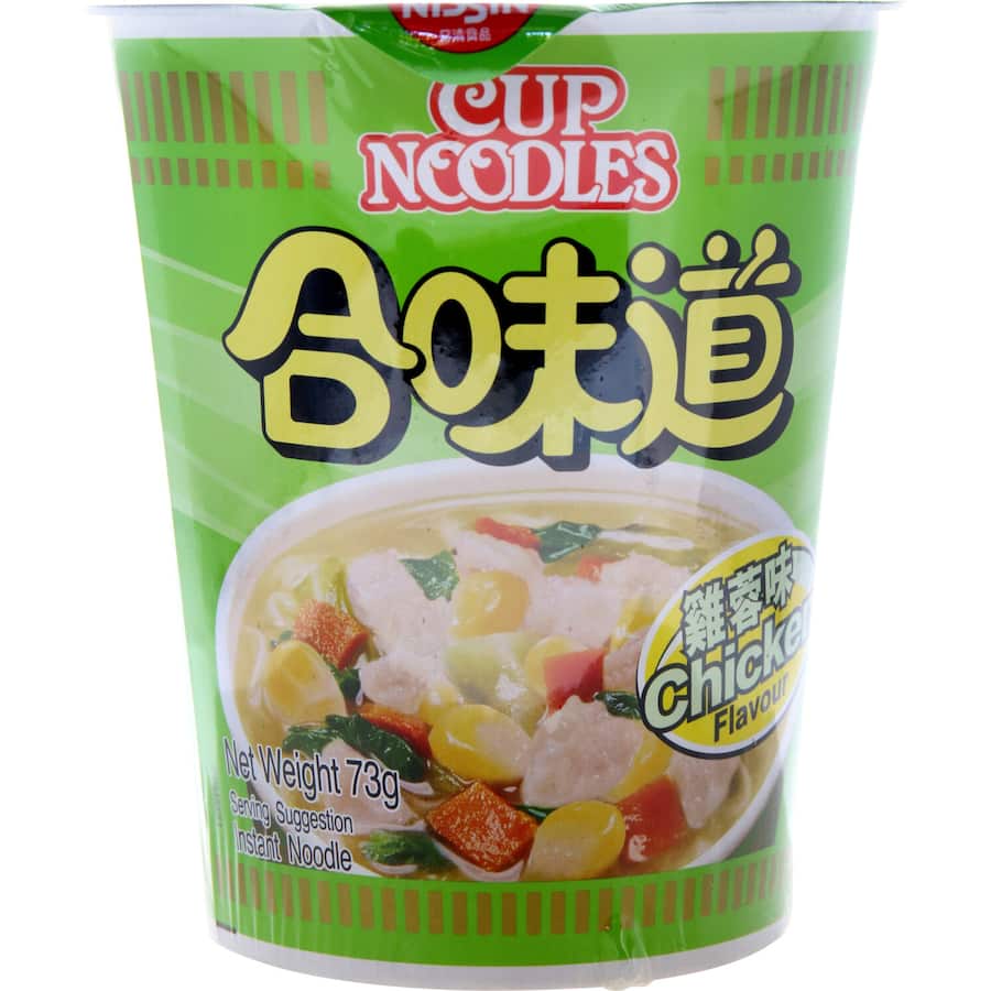 Nissin Instant Noodles Cup Chicken 73g