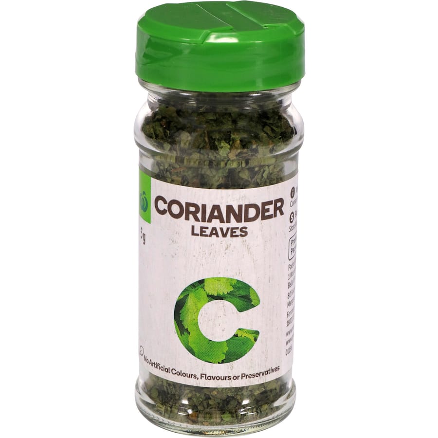 Woolworths Coriander Flaked Leaves Shaker 5g