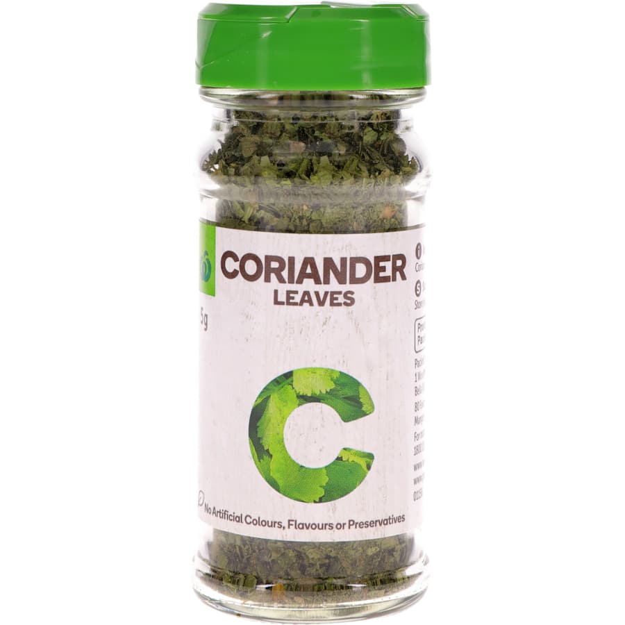Woolworths Coriander Flaked Leaves Shaker 5g