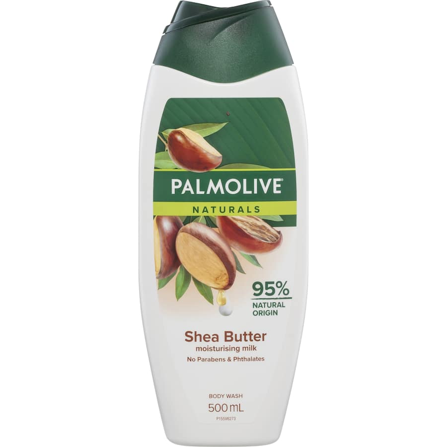 Palmolive Naturals Body Wash Shea Butter Moisturising Milk Bottle 500mL