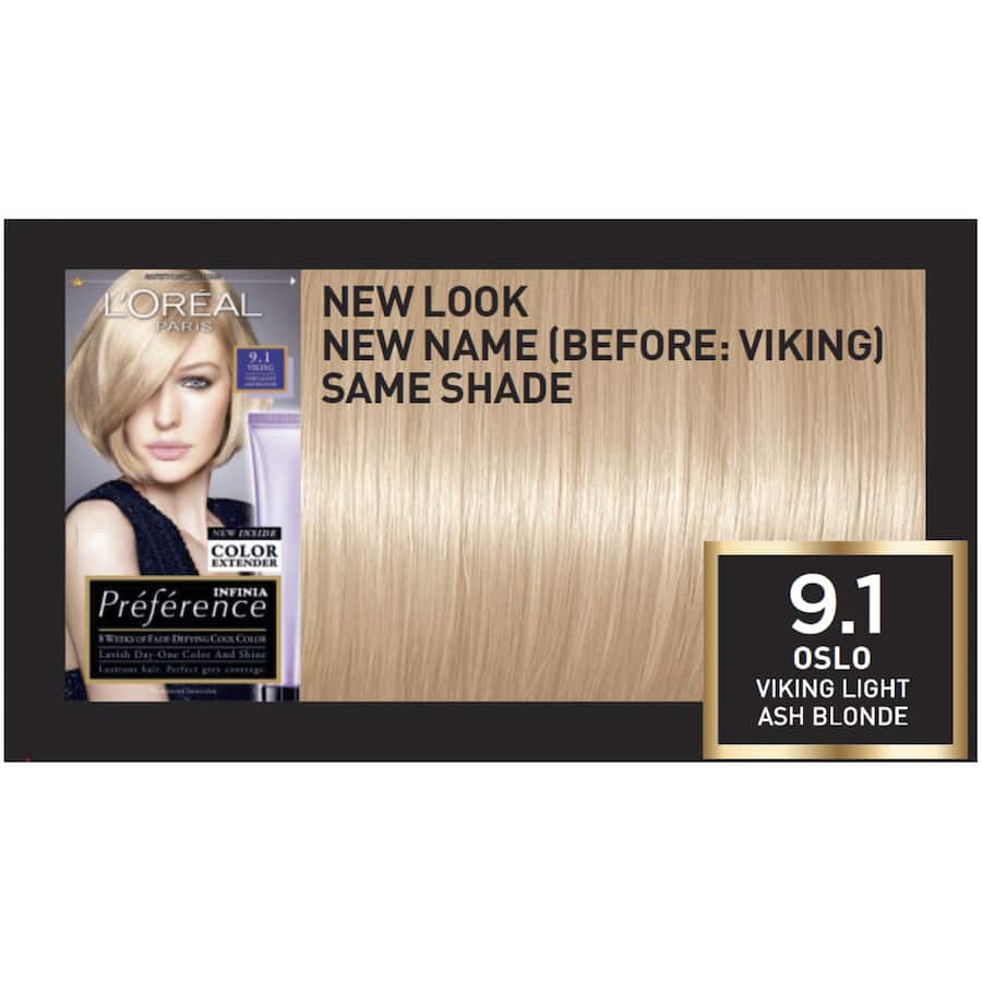 L'oreal Paris Preference Hair Colour Viking 9/1 1pack