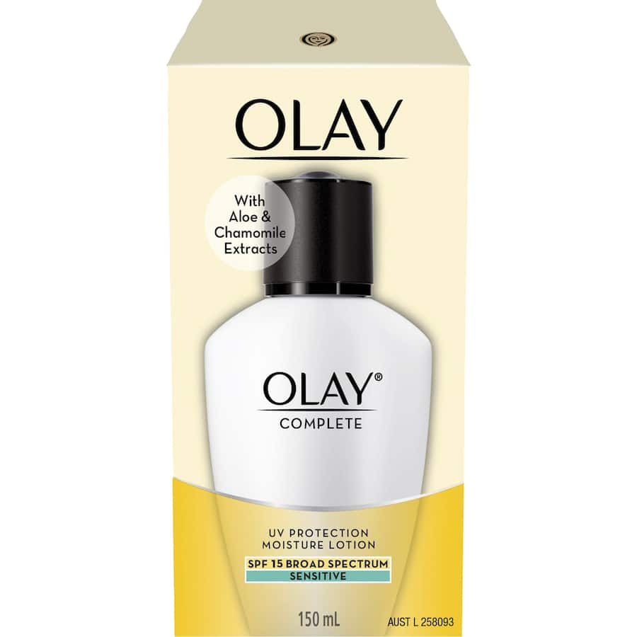 Olay Complete Uv Protection Moisturising Lotion For Sensitive Skin 150mL