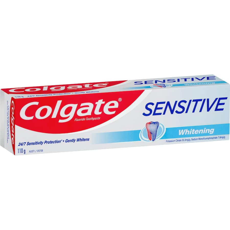 Colgate Sensitive Toothpaste Teeth Whitening Tube 110g