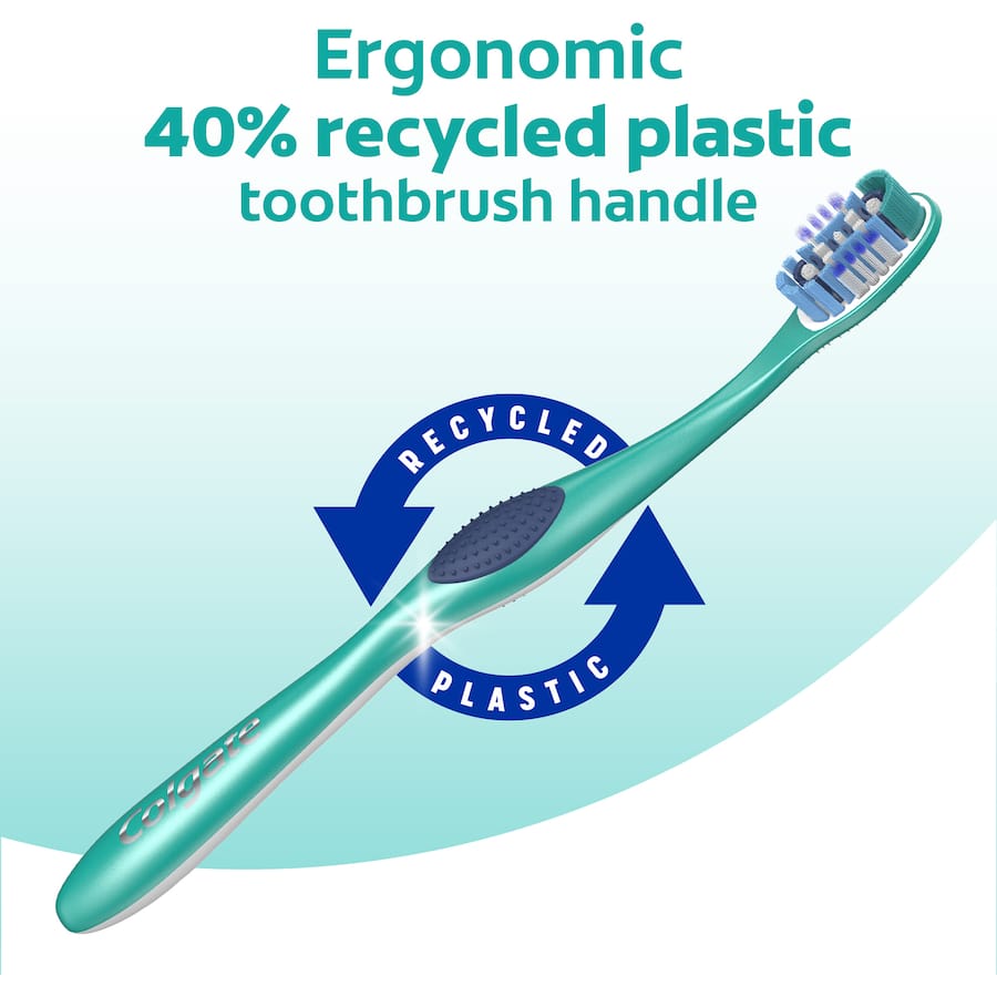 Colgate 360 Whole Mouth Clean Toothbrush Medium Bristles Value Pack 2pack