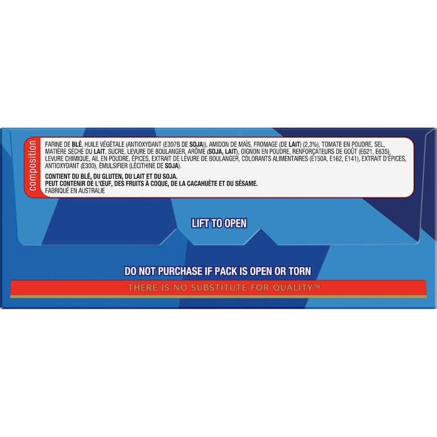 Arnotts Shapes Crackers Nacho Cheese 160g