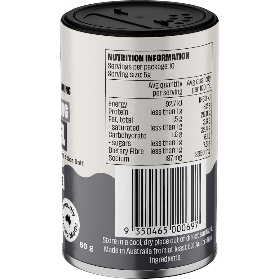 Mingle All Natural Seasoning Shaker Bagel Shaker 50g