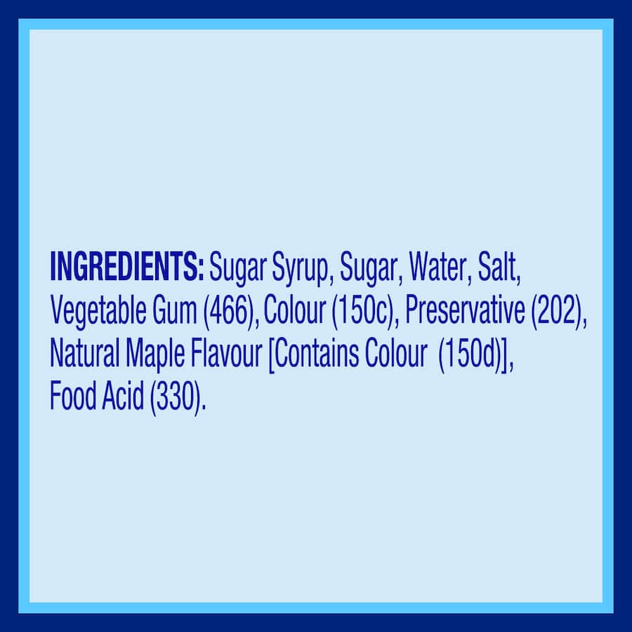 Cottees Syrup Maple Flavoured Squeeze bottle 400g