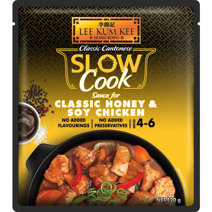 Lee Kum Kee Slow Cook Meal Base Classic Honey Soy Chicken 120g