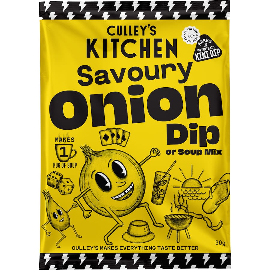 Culley's Dip Mix Soup Kiwi Onion Sachet 30g