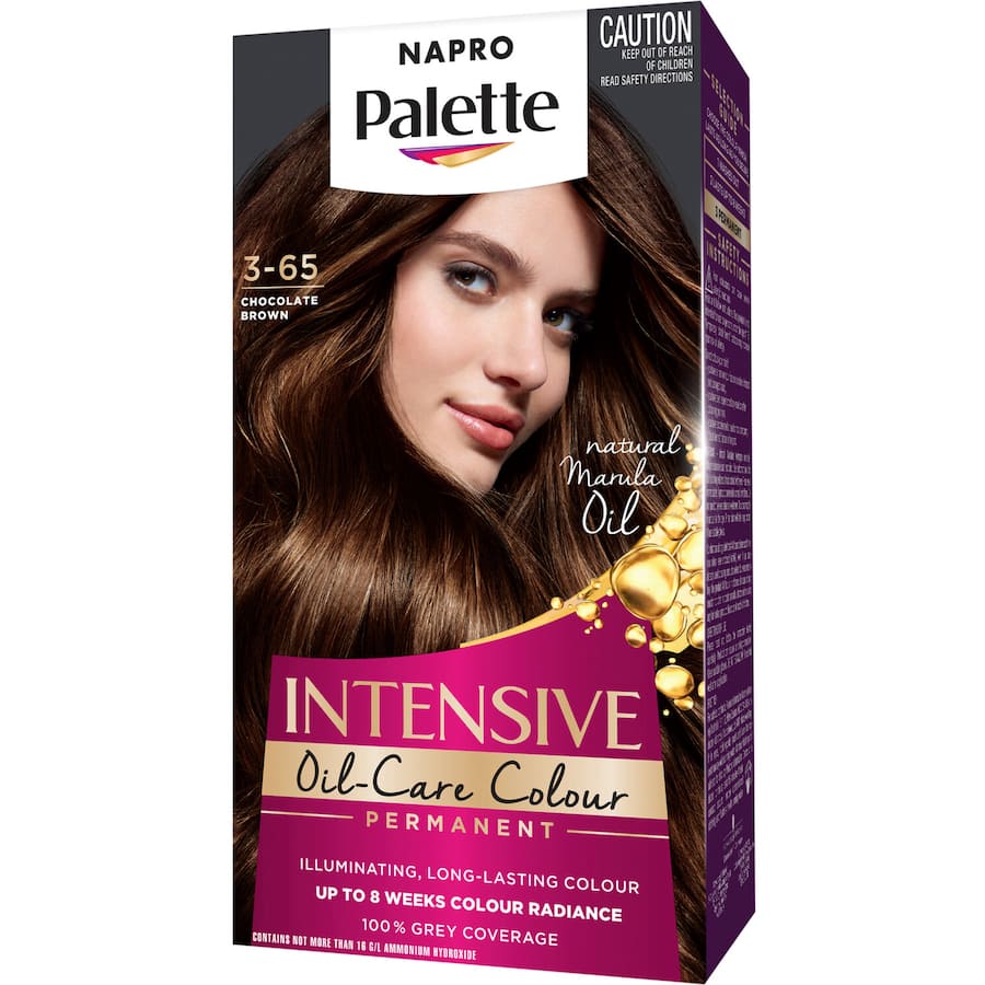 Napro Palette Hair Colour Choc Brown 3.65 140ml 1pack