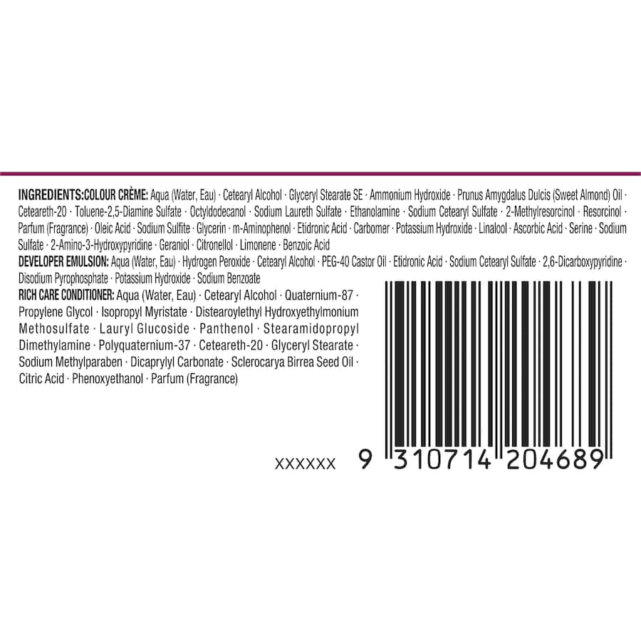 Napro Palette Hair Colour Choc Brown 3.65 140ml 1pack