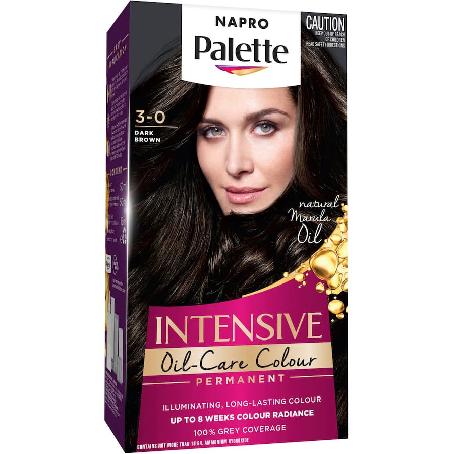 Napro Palette Hair Colour Dark Brown 3.0 140ml 1pack
