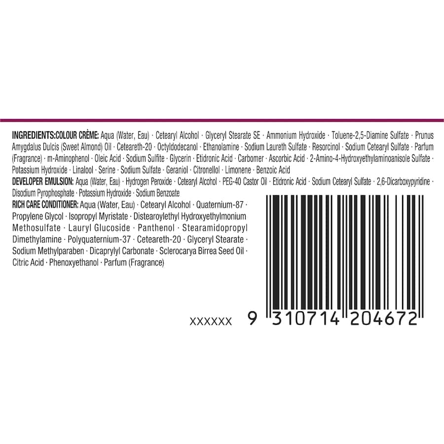 Napro Palette Hair Colour Dark Brown 3.0 140ml 1pack