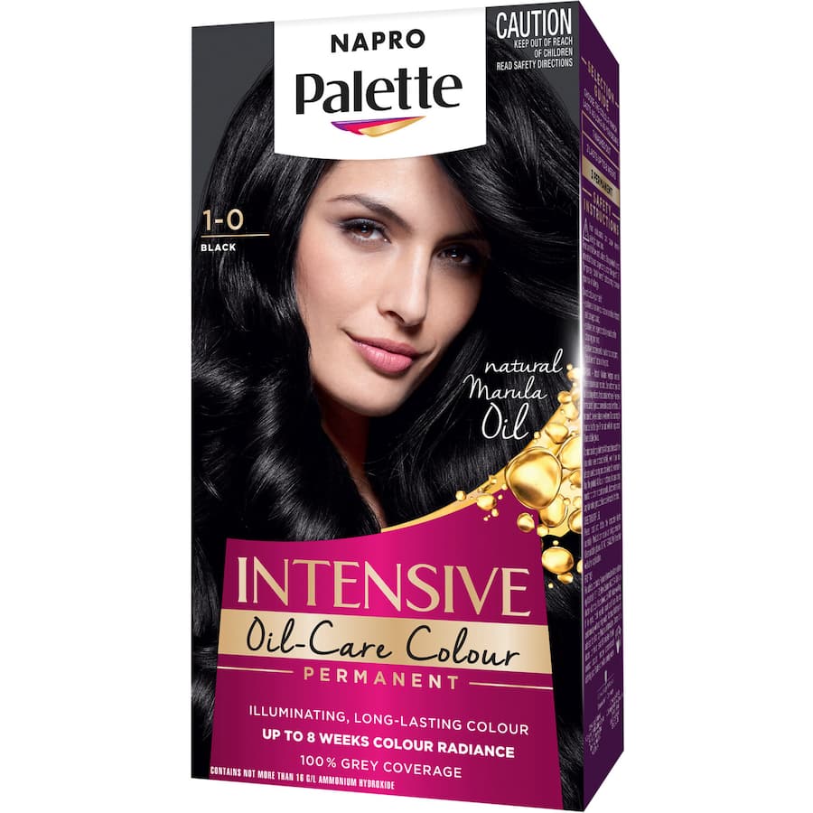 Napro Palette Hair Colour Black 1.0 140ml 1pack