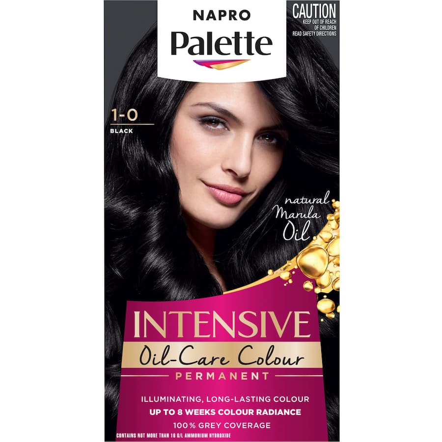 Napro Palette Hair Colour Black 1.0 140ml 1pack