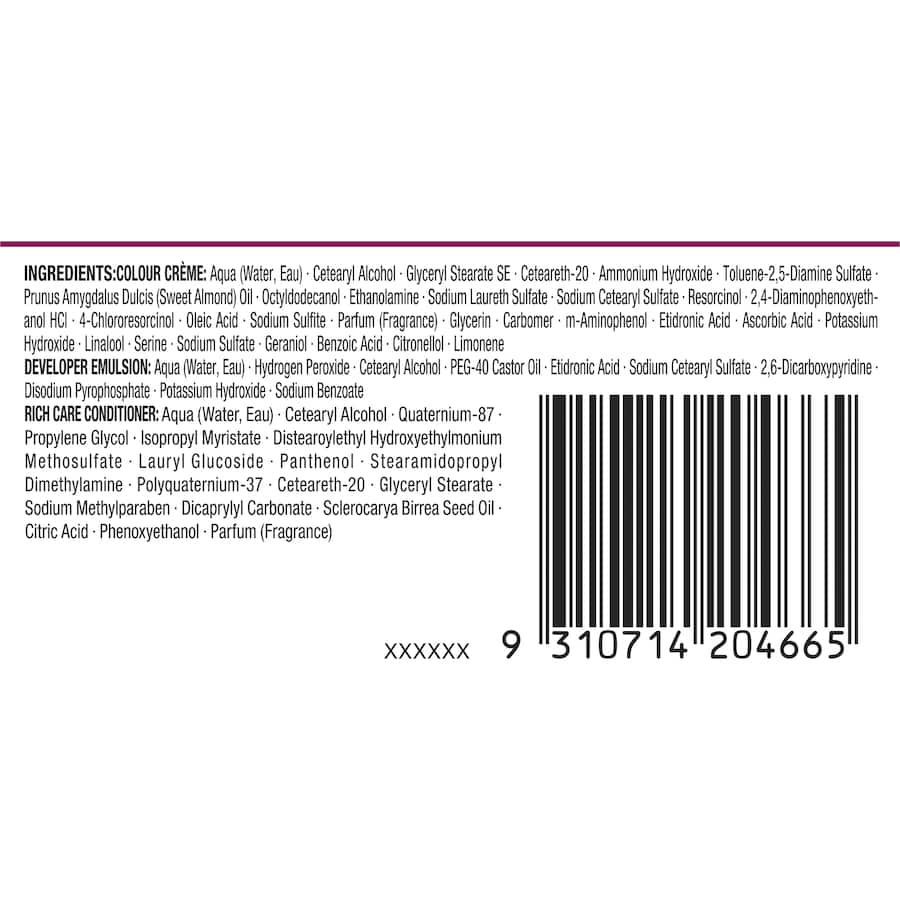 Napro Palette Hair Colour Black 1.0 140ml 1pack