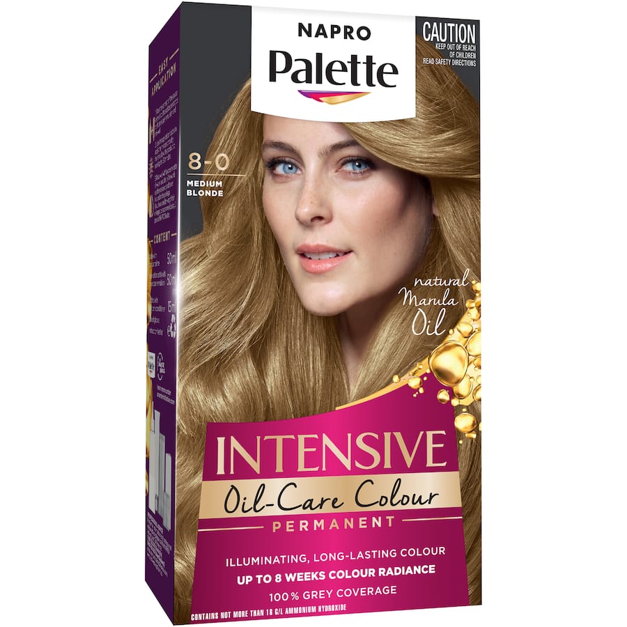 Napro Palette Hair Colour Medium Natural Blonde 8-0 1pack