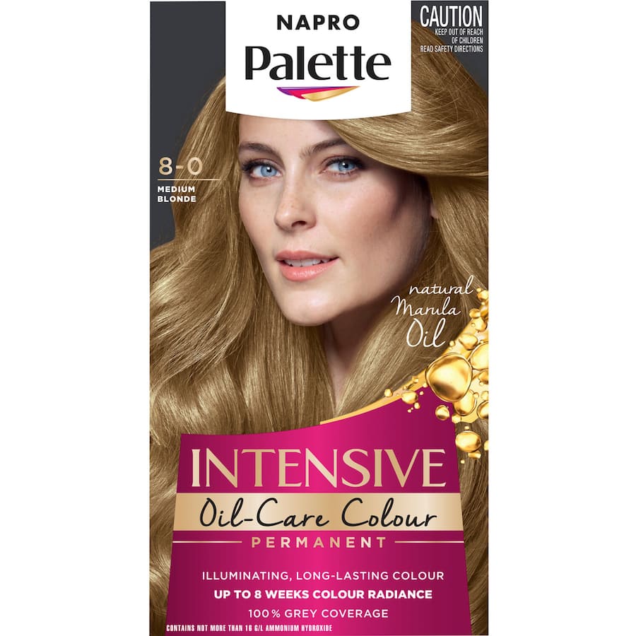 Napro Palette Hair Colour Medium Natural Blonde 8-0 1pack
