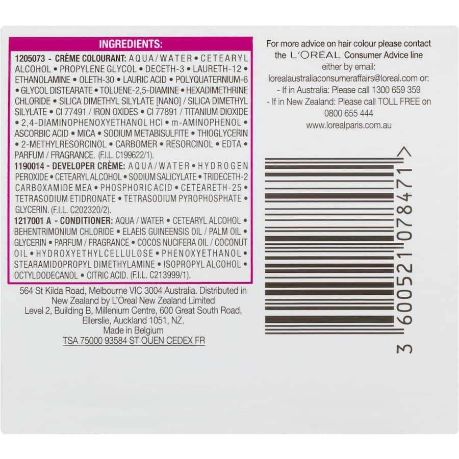 L'oreal Paris Casting Hair Colour Creme Gloss Medium Brown 500 1pack