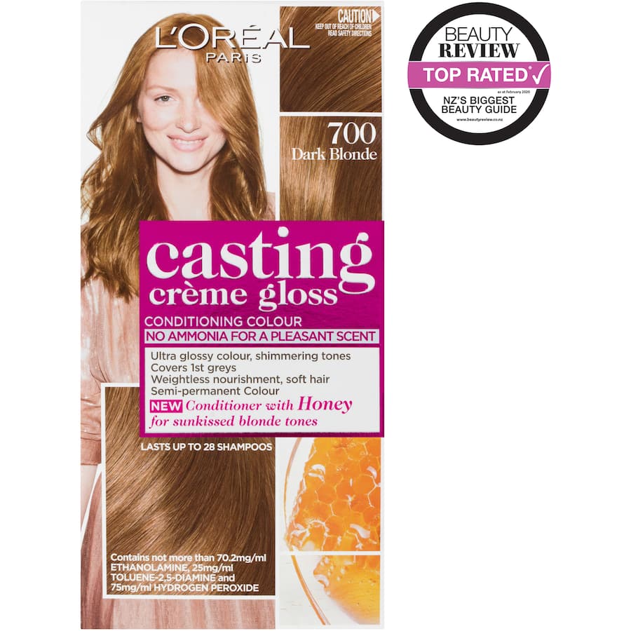 L'oreal Paris Casting Hair Colour Creme Gloss Dark Blonde 700 1pack