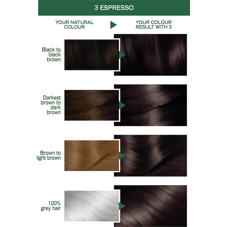 Garnier Nutrisse Hair Colour Espresso 3.0 1pack